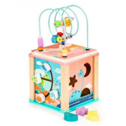 Eco toys drvena edukativna kocka - ms ( HM015471 ) - Img 1