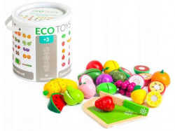 Eco toys set od 20 delova drveno voće ( TL87114 ) - Img 2