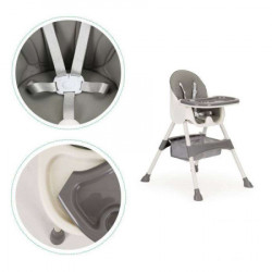 Eco toys stolica za hranjenje 2u1 ergo ( HC-823 GRAY ) - Img 3