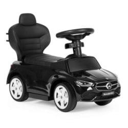 Ecotoys Guralica mercedes c class sa interaktivnim volanom i ručkom, black ( 668 BLACK )-3