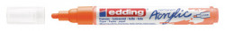 Edding akrilni marker E-5100 medium 2-3mm obli vrh neon narandžasta ( 12MA51J ) - Img 4