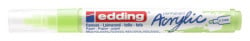 Edding akrilni marker E-5100 medium 2-3mm obli vrh pastelno zelena ( 12MA51FP ) - Img 1