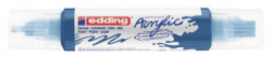 Edding akrilni marker E-5400 double-liner sa dva vrha plava ( 12MA54E ) - Img 1