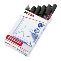 Edding Marker za belu tablu E-360 1,5-3mm, zaobljeni, pak. sa 10 kom. crna ( 94E360B )