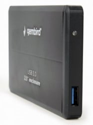 EE2-U3S-2 Gembird USB 3.0 Externo kuciste za 2.5 SATA hard diskove, aluminium, crni A - Img 4