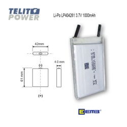 EEMB Li-Polimer 3.7V 1000mAh LP404261 ( 1501 )