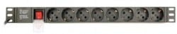 EG-PDU-014 Produzni kabl sa zastitom 8 uticnica 16A, PDU 1U, aluminium, 3m - Img 4