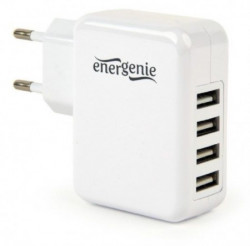 EG-U4AC-02 Gembird punjac za telefone i tablete 5v 3.1A 4xUSB white - Img 1