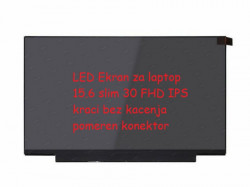 Ekran za laptop LED 15.6 slim 30 FHD IPS kraći bez kacenja pomeren konektor ( 109602 )