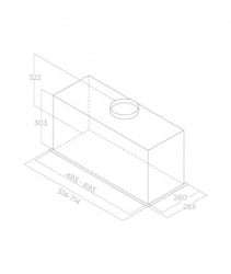 Elica aspirator lane b mbl/a/52 - Img 1