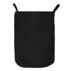 Estia es02-19525 korpa za veš sa ručkama 65l crna 36x36x50cm