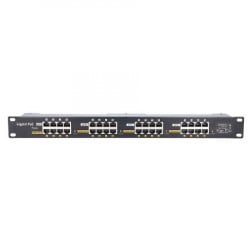 Extralink 16 port 10/100/1000 PoE injector, 19', rack mount ( 1919 ) - Img 1