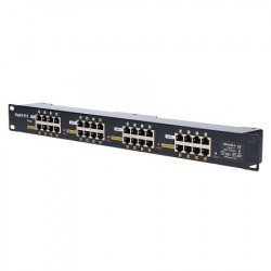 Extralink 16 port 10/100/1000 PoE injector, 19', rack mount ( 1919 ) - Img 3