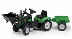 Falk Toys Traktor na pedale sa prikolicom i kašikom 2052cm