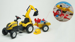 Falk Toys Traktor na pedale sa prikolicom i kašikom 2055N - Img 2