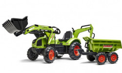 Falk toys traktor na pedale sa prikolicom i kašikom ( 2070w )