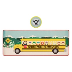 Fanattik South Park - Elementary School Bus Desk Pad & Coaster Set ( 078122 )