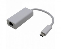 FAST ASIA Adapter - konvertor USB 3.1 tip C (M) - RJ45 (F)