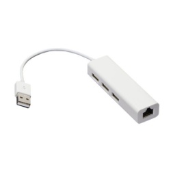 Fast Asia USB 2.0 na 3xHUB 2.0 + RJ45 ( 145 )
