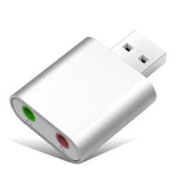 Fast Asia Zvucna kartica USB 2.0 7.1 ch Metalna ( 461 )