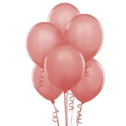 Festa festo baloni pearl roze zlatna 50k ( 710627 )