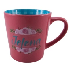 Festa herlig šolja keramička pink jelena ( 705811 )