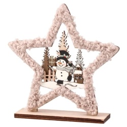 Festa sven novogodišnja dekoracija zvezda plišana ( 751654 )