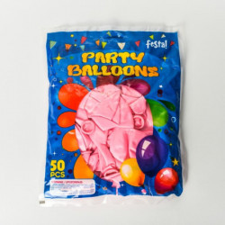 Festo, baloni classic, svetlo roze, 50K ( 710606 ) - Img 2