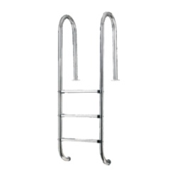 Ff merdevine uske aisi 304 – flanša – gum step-3 step. ( 7629 )