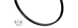 Force felga xc disc 584x27, 28h, crna ( 7021981 )
