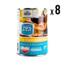 Frendi konzerva za pse piletina 1.250g x8 komada ( 5742 )