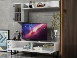 Futrix Tv komoda Premium belo metalne noge ( 34975 ) -4