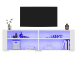 Futrix  Tv komoda Sona belo sa led rasvetom ( 38681 ) -3