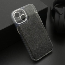 Futrola ombre glitter za iphone 15 (6.1) crna ( F124980 )