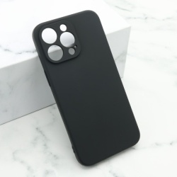 Futrola soft silicone za iphone 15 pro max (6.7) crna ( F111815 )