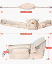 Gabesy Baby Carrier - Nosiljka za bebe - Bež 805 - Img 2