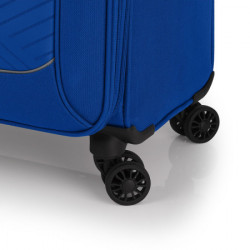 Gabol kofer mali (kabinski) 39x55x20 cm polyester 36,6l-2,5 kg Lisboa plava ( 16KG122722E ) - Img 9
