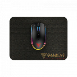 Gamdias gamdias miš+ podloga zeus M2 10800dpi RGB - Img 1