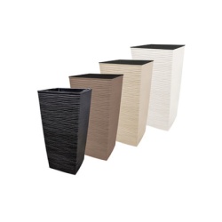 Gardino saksija finesa 25x25xh46,5 antracit ( 33329 )