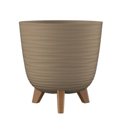 Gardino saksija sa nogarima finesa 25cm moka ( 15350 )