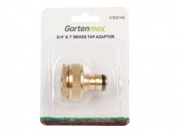 Gartenmax adapter za slavinu 3/4" - 1" mesing ( 0302145 ) - Img 1