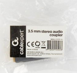 Gembird 3.5 mm stereo audio coupler-nastavak zensko-zenski A-3.5FF-01 - Img 2