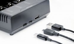Gembird BC-USB-02 brzi punjac Ni-MH + Li-ion baterija AAA / R03, AA / R6, 10440, 14500,14650,16340.. - Img 4