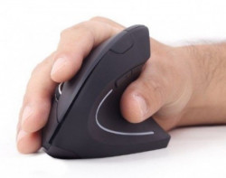 Gembird bezicni ergonomic 6-button optical mouse, black 95mm MUSW-ERGO-01 - Img 3