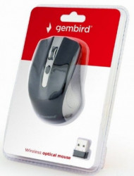 Gembird bezicni mis 2,4GHz opticki USB 800-1600Dpi spacegrey/black 99mm MUSW-4B-04-GB - Img 2