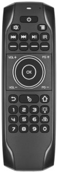 Gembird GMB-G7BTS Air Mouse Android TV Box Remote Control, Unique Design, Mini keyboard-3