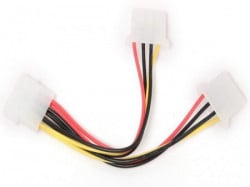 Gembird Internal power MOLEX 4-pin splitter kabl 15cm CC-PSU-1 - Img 2