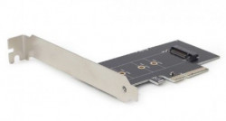 Gembird M.2 SSD NVMe adapter PCI-Express add-on card, sa dodatnim low-profile breketom PEX-M2-01 - Img 2