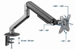 Gembird MA-DA1-05 podesivi drzač za monitor, tilt, 17-32 max.9kg (alt. MA-DA1-02) - Img 4