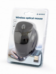 Gembird MUSW-6B-02 6-button wireless optical mouse, black - Img 2